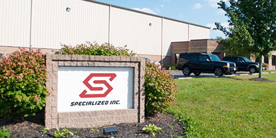 A ground view of Specialized Inc.'s Aurora, Ohio headquarters.